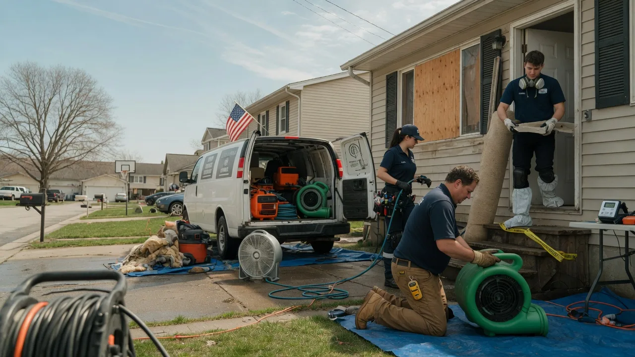 Water Damage Restoration in Escanaba, MI near me